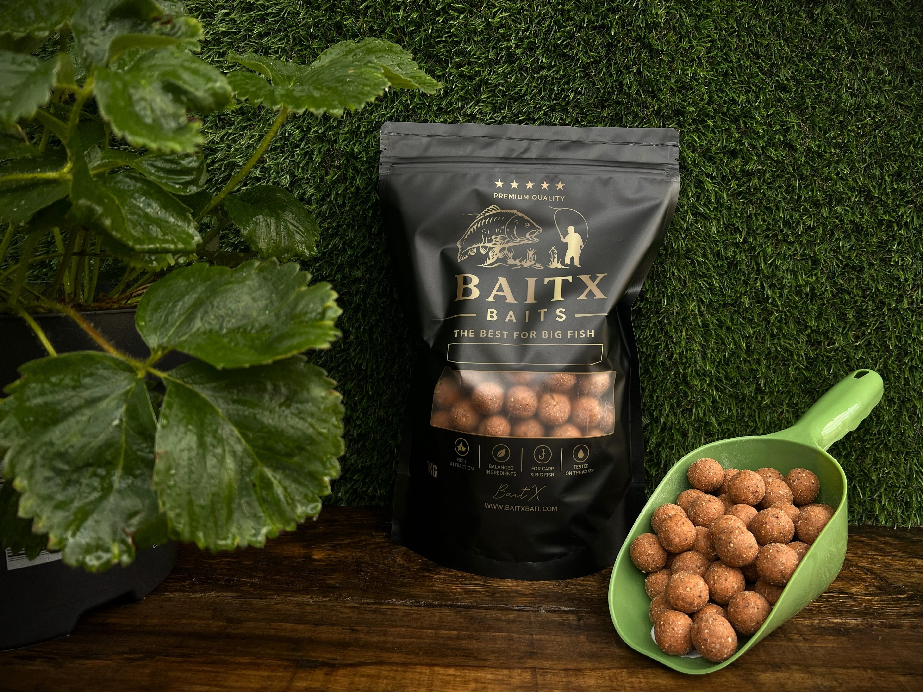 BaitX Tiger Nut - Hard Boilies 20mm